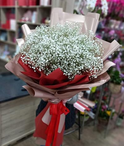 Букет цветов из: Гипсофила в Калиновке
