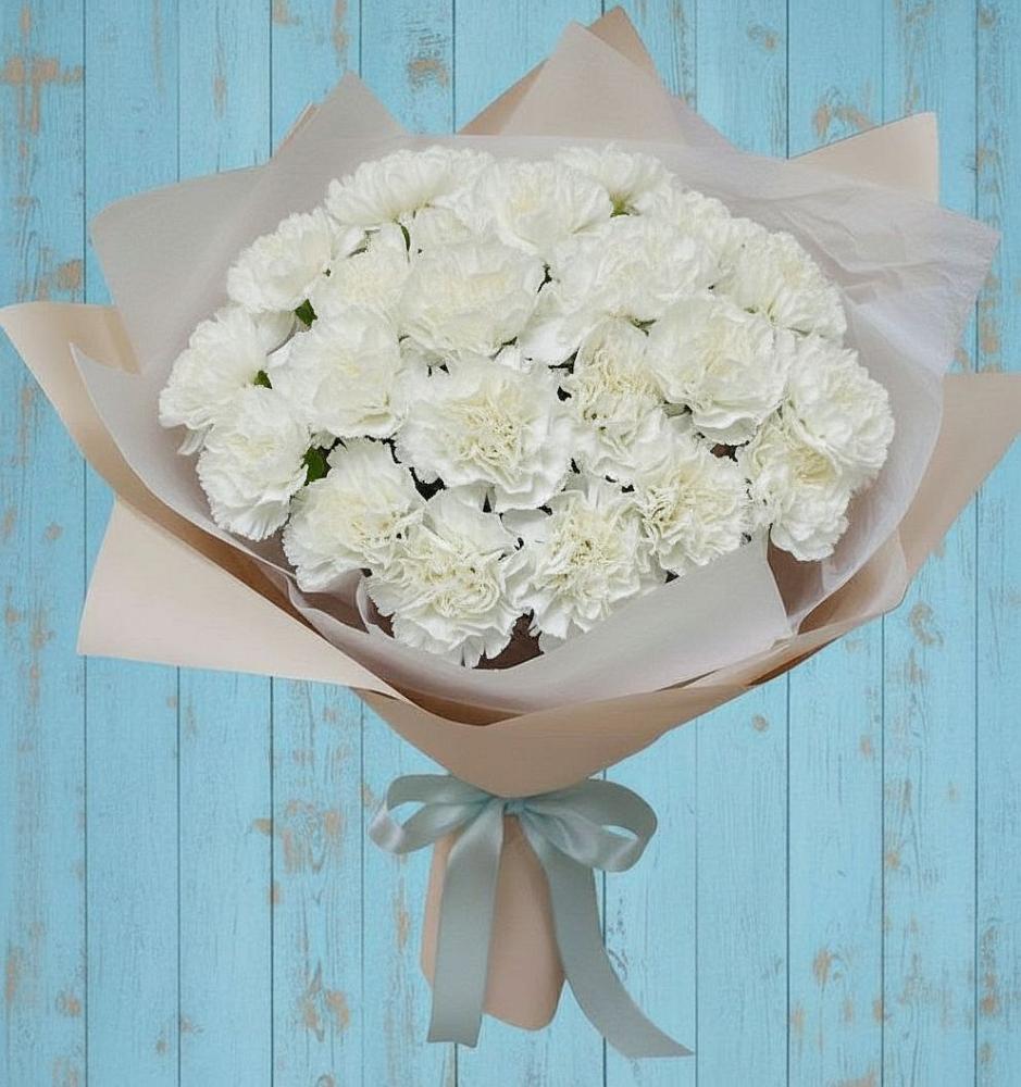 Букет цветов из: Гвоздики в Калиновке