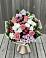 Букет цветов из: Альстромерии, Гвоздики, Розы и Хризантемы в Калиновке