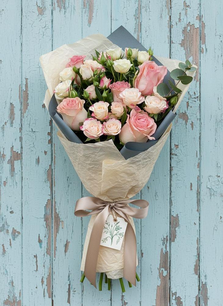 Букет цветов из: Розы в Калиновке