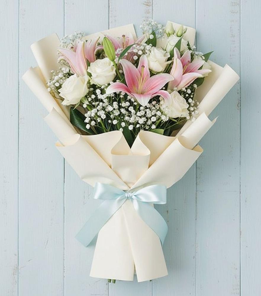 Букет цветов из: Лилии в Калиновке