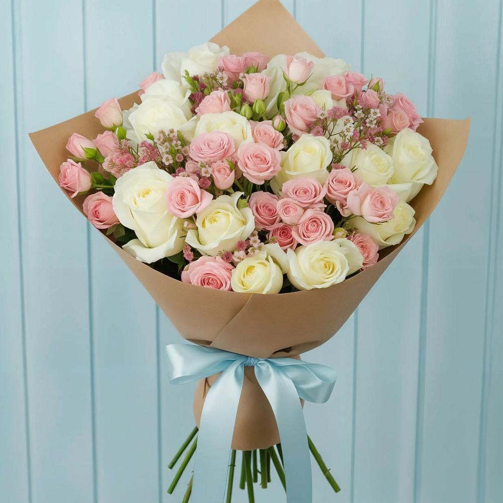 Букет цветов из: Розы в Калиновке
