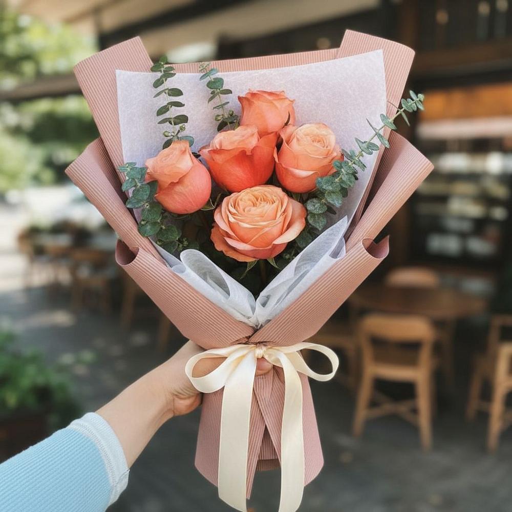 Букет цветов из: Розы в Калиновке