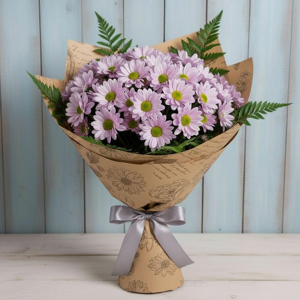 Букет цветов из: Хризантемы в Калиновке