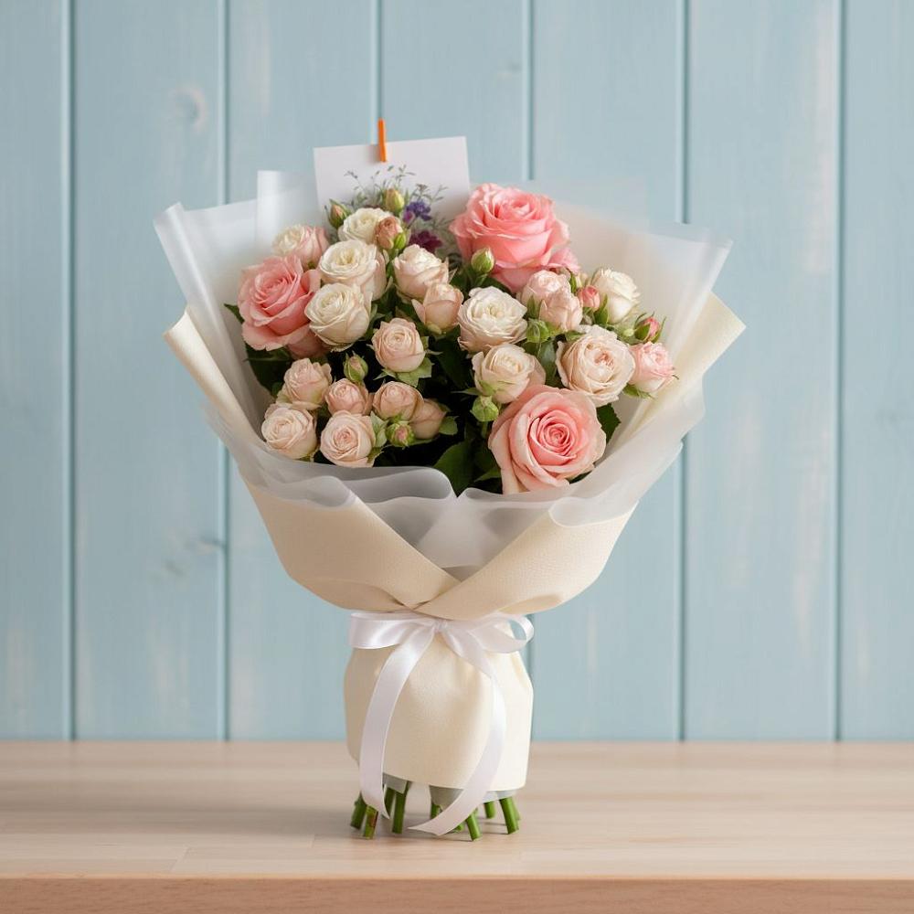 Букет цветов из: Розы в Калиновке