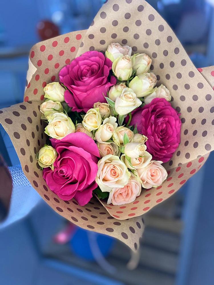 Букет цветов из: Розы в Калиновке