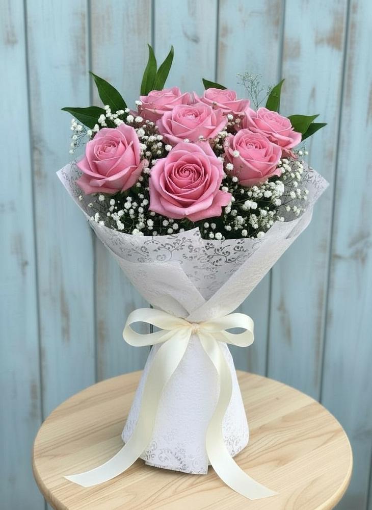 Букет цветов из: Розы в Калиновке