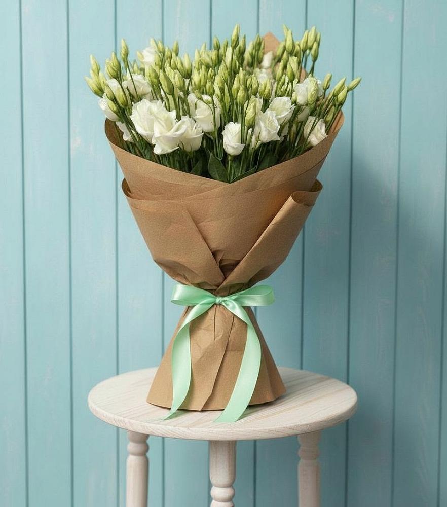 Букет цветов из: Лизиантусы в Калиновке