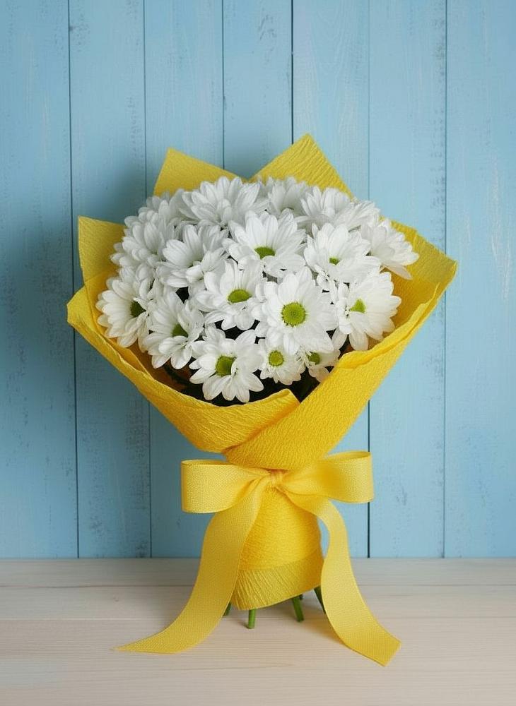 Букет цветов из: Хризантемы в Калиновке