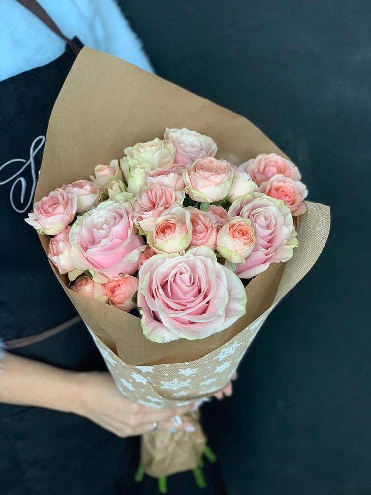 Букет цветов из: Хризантемы и Розы в Калиновке