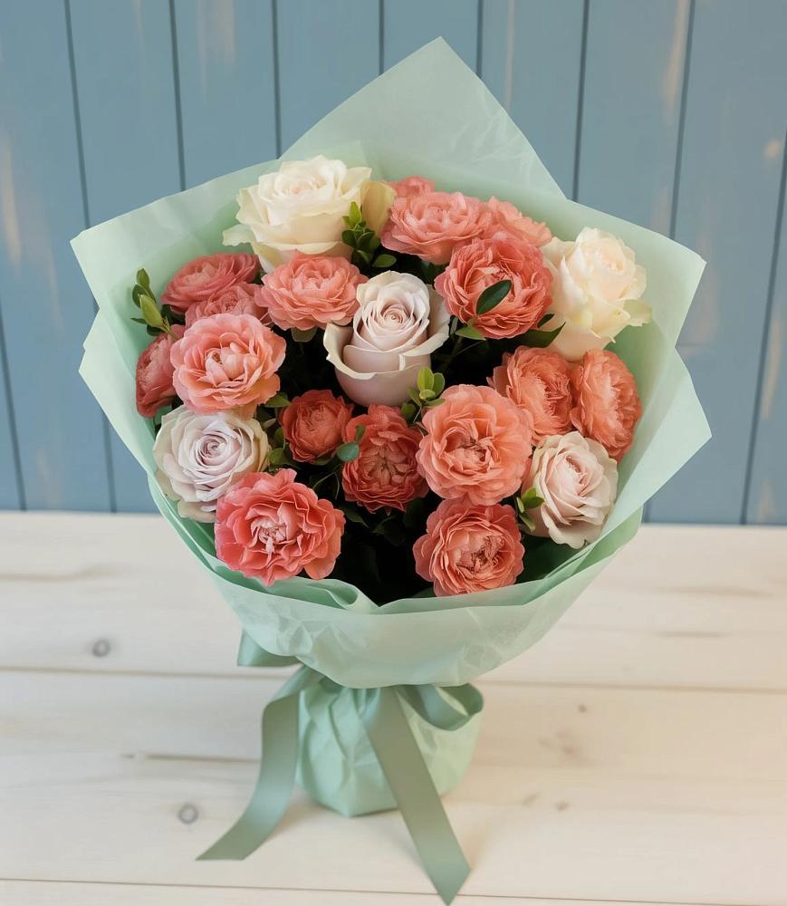 Букет цветов из: Розы в Калиновке