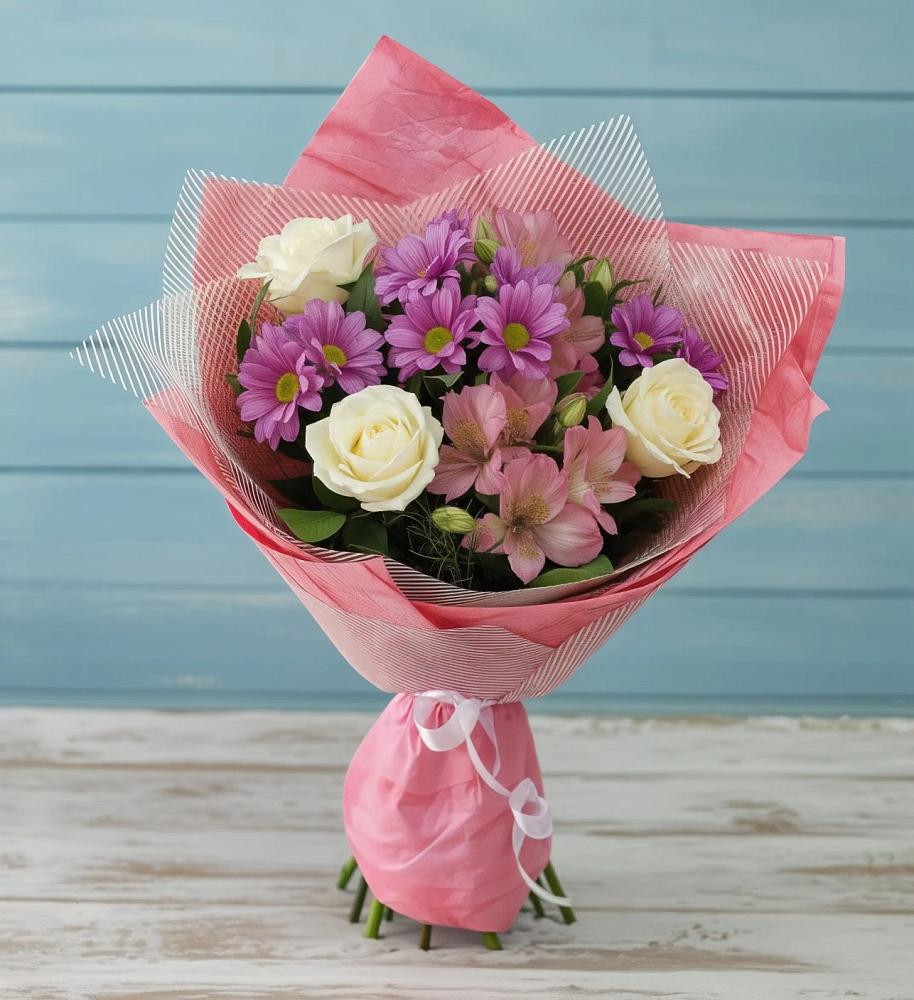 Букет цветов из: Герберы в Калиновке