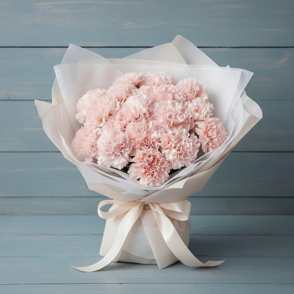 Букет цветов из: Гвоздики в Калиновке