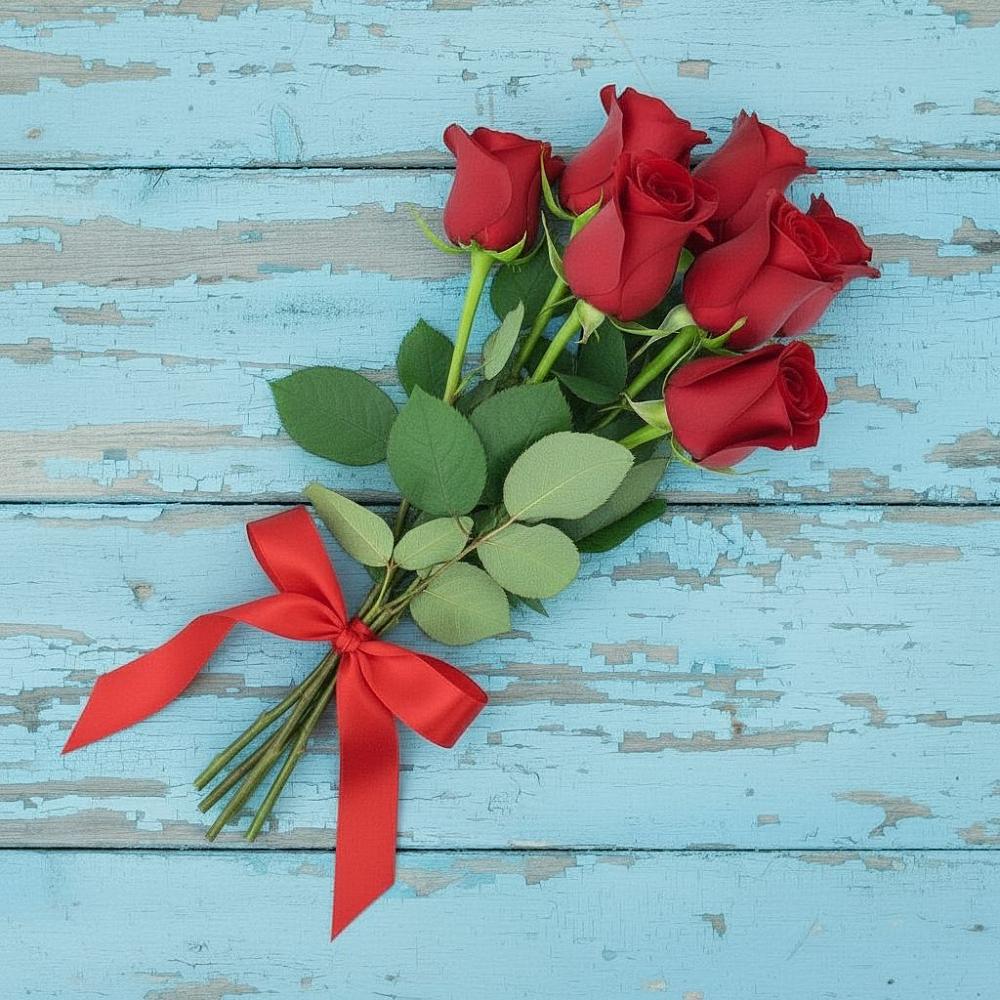 Букет Красные розы в Калиновке