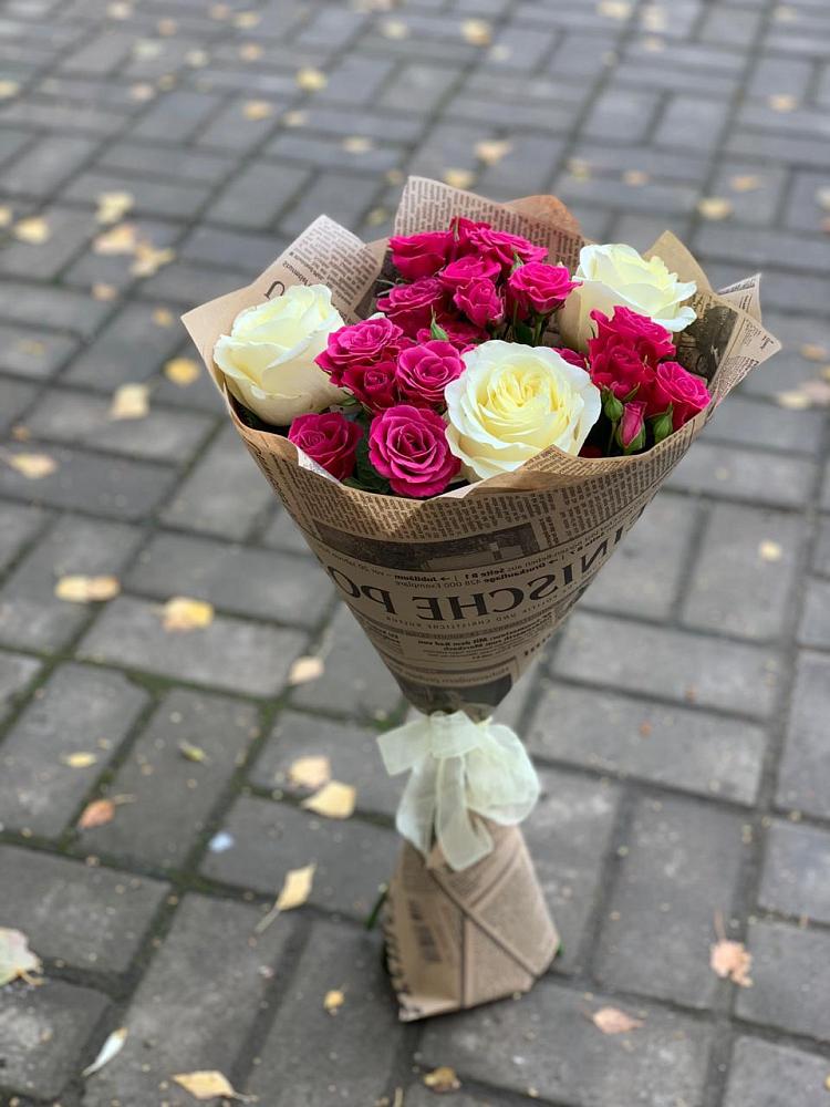 Букет цветов из: Розы в Калиновке