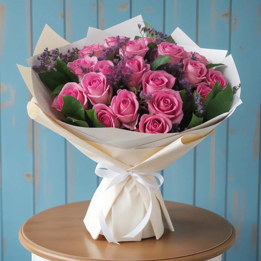 Букет цветов из: Розы в Калиновке