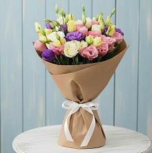 Букет цветов из:  Лизиантусы в Калиновке